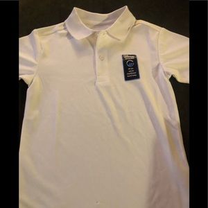 BNWOT Boys White Polo